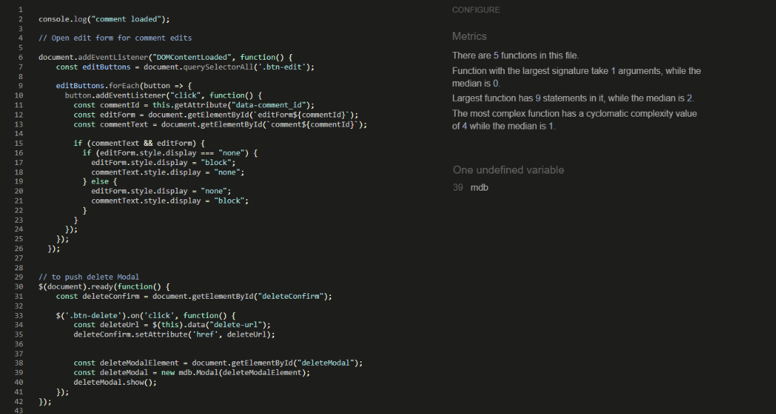 Screenshot of cs